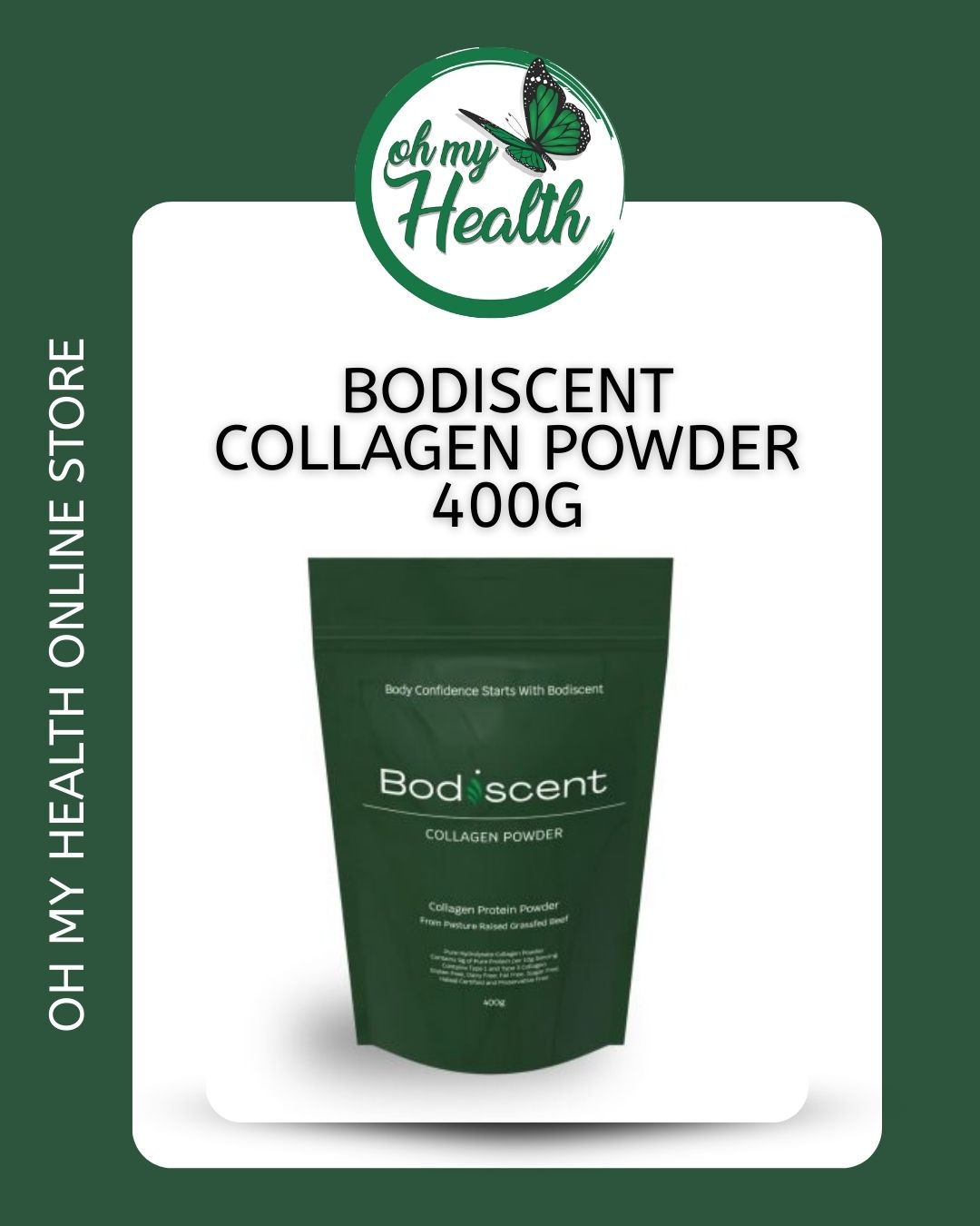 Amber White and Red Simple Products Sale Instagram Post